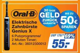 Expert Technomarkt Oral B Elektrische Zahnbürste Genius X Angebot