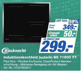 Expert Technomarkt Bauknecht Induktionskochfeld (autark) BS 7160C FT Angebot