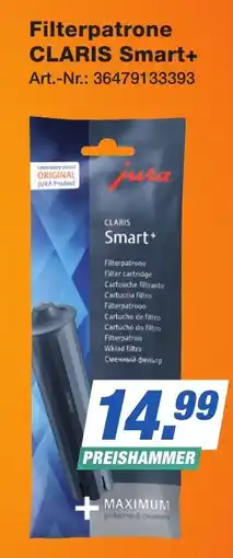 Expert Technomarkt jura Filterpatrone CLARIS Smart+ Angebot