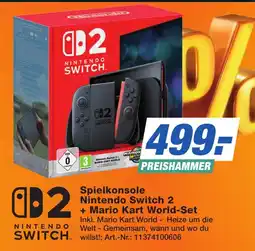 Expert Technomarkt Nintendo Switch Spielkonsole Nintendo Switch 2 + Mario Kart World-Set Angebot
