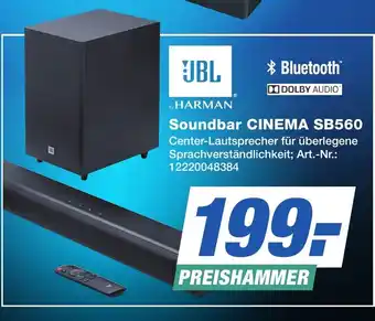 Expert Technomarkt JBL Soundbar CINEMA SB560 Angebot