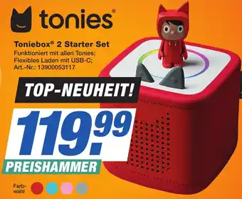 Expert Technomarkt tonies Toniebox 2 Starter Set Angebot