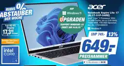 Expert Technomarkt acer Notebook Aspire Lite 17 (AL17-51P-54RE) Angebot