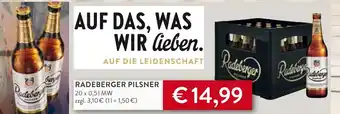 alldrink RADEBERGER PILSNER Angebot