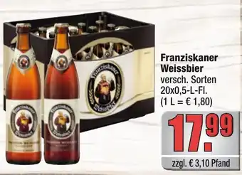 alldrink Franziskaner Weissbier Angebot