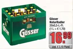 alldrink Gösser NaturRadler Angebot