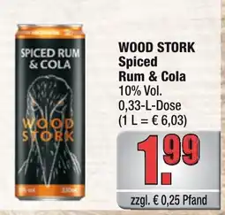 alldrink WOOD STORK Spiced Rum & Cola Angebot