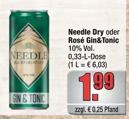 alldrink Needle Dry oder Rosé Gin&Tonic Angebot