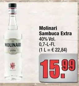 alldrink Molinari Sambuca Extra Angebot