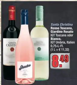 alldrink Santa Christina Rosso Toscana, Giardino Rosato Angebot