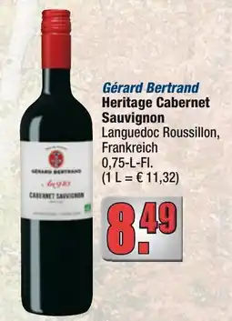 alldrink Gérard Bertrand Heritage Cabernet Sauvignon Angebot