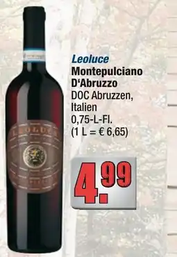 alldrink Leoluce Montepulciano D'Abruzzo DOC Angebot