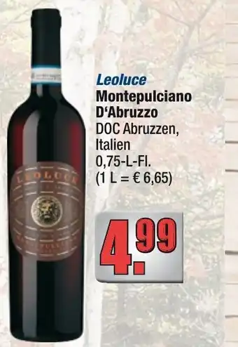 alldrink Leoluce Montepulciano D'Abruzzo DOC Angebot