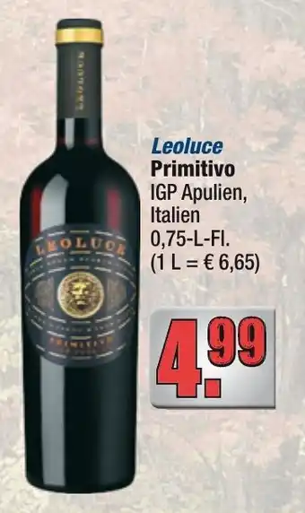 alldrink Leoluce Primitivo IGP Angebot