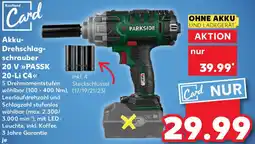 Kaufland PARKSIDE Akku-Drehschlag- schrauber 20 V PASSK 20-Li C4 Angebot