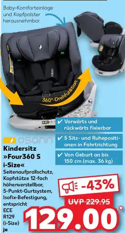Kaufland Osann Kindersitz Four360 S i-Size Angebot