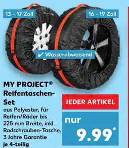 Kaufland MY PROJECT Reifentaschen- Set Angebot