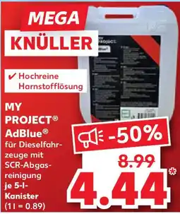 Kaufland MY PROJECT AdBlue Angebot
