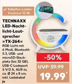 Kaufland TECHNAXX LED-Nacht- licht-Laut- sprecher TX-264 Angebot