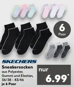 Kaufland SKECHERS Sneakersocken Angebot