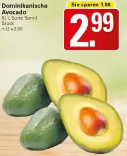 WEZ Dominikanische Avocado Angebot