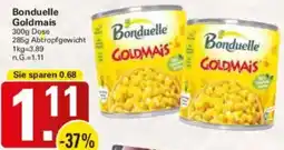 WEZ Bonduelle Goldmais Angebot