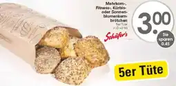 WEZ Schäfer's Mehrkorn-, Fitness-, Kürbis- oder Sonnenblumenkernbrötchen Angebot