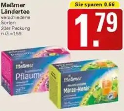 WEZ Meẞmer Ländertee Angebot