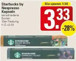 WEZ Starbucks by Nespresso Kapseln Angebot