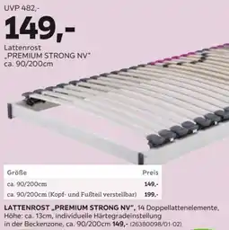 Mömax Lattenrost PREMIUM STRONG NV Angebot