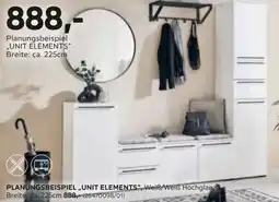 Mömax Planungsbeispiel ,,UNIT ELEMENTS" Angebot