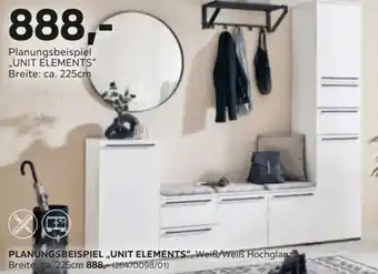 Mömax Planungsbeispiel ,,UNIT ELEMENTS" Angebot