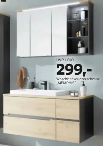 Mömax Waschbeckeunterschrank „MEMPHIS" Angebot