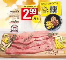 WEZ Bauern Gut Frische Kalbsschnitzel Angebot