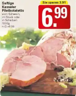 WEZ Saftige Kasseler Filetkoteletts Angebot