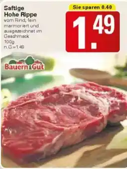 WEZ Bauern Gut Saftige Hohe Rippe Angebot