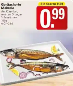 WEZ Geräucherte Makrele Angebot
