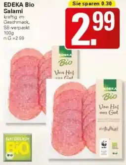 WEZ EDEKA Bio Salami Angebot