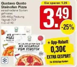 WEZ Gustavo Gusto Steinofen Pizza Angebot