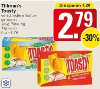 WEZ Tillman's Toasty Angebot