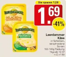 WEZ Leerdammer Käse Angebot