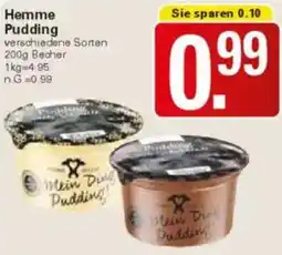 WEZ Hemme Pudding Angebot