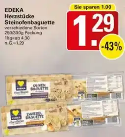 WEZ EDEKA Herzstücke Steinofenbaguette Angebot