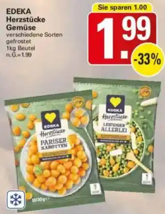 WEZ EDEKA Herzstücke Gemüse Angebot