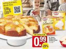 WEZ Dr. Oetker Backin oder Vanillin-Zucker Angebot