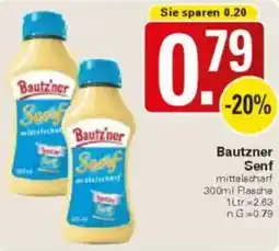 WEZ Bautzner Senf Angebot