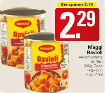 WEZ Maggi Ravioli Angebot