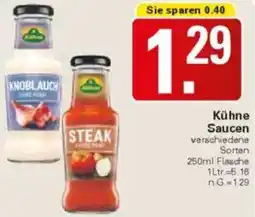 WEZ Kühne Saucen Angebot