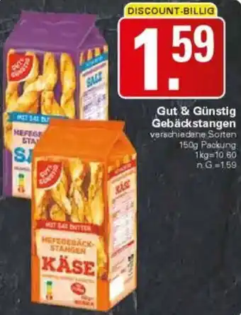 WEZ Gut & Günstig Gebäckstangen Angebot