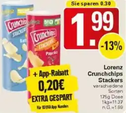 WEZ Lorenz Crunchchips Stackers Angebot